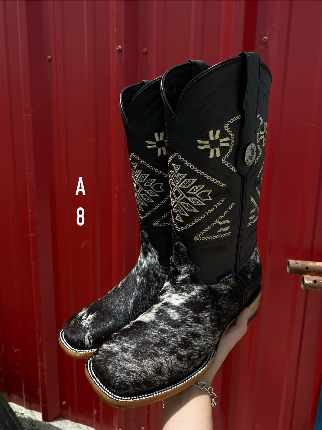 Sophia Women’s Black Cowhide Boots