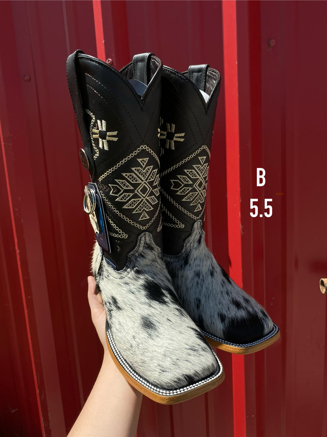 Sophia Women’s Black Cowhide Boots