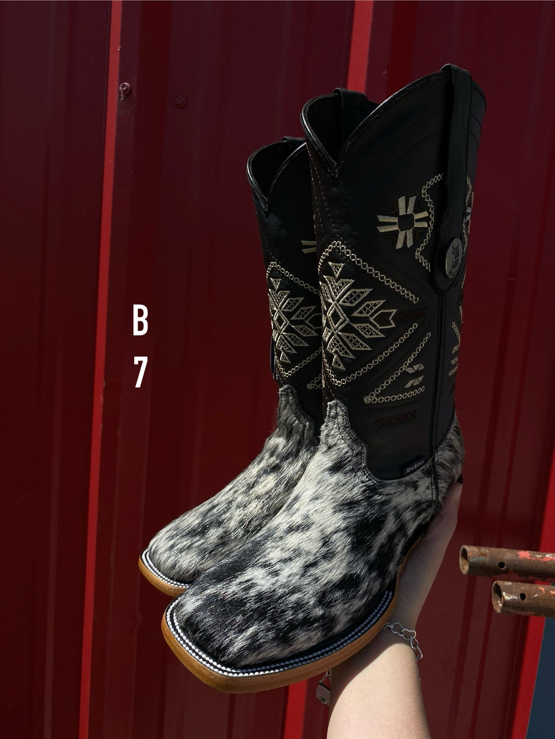 Sophia Women’s Black Cowhide Boots