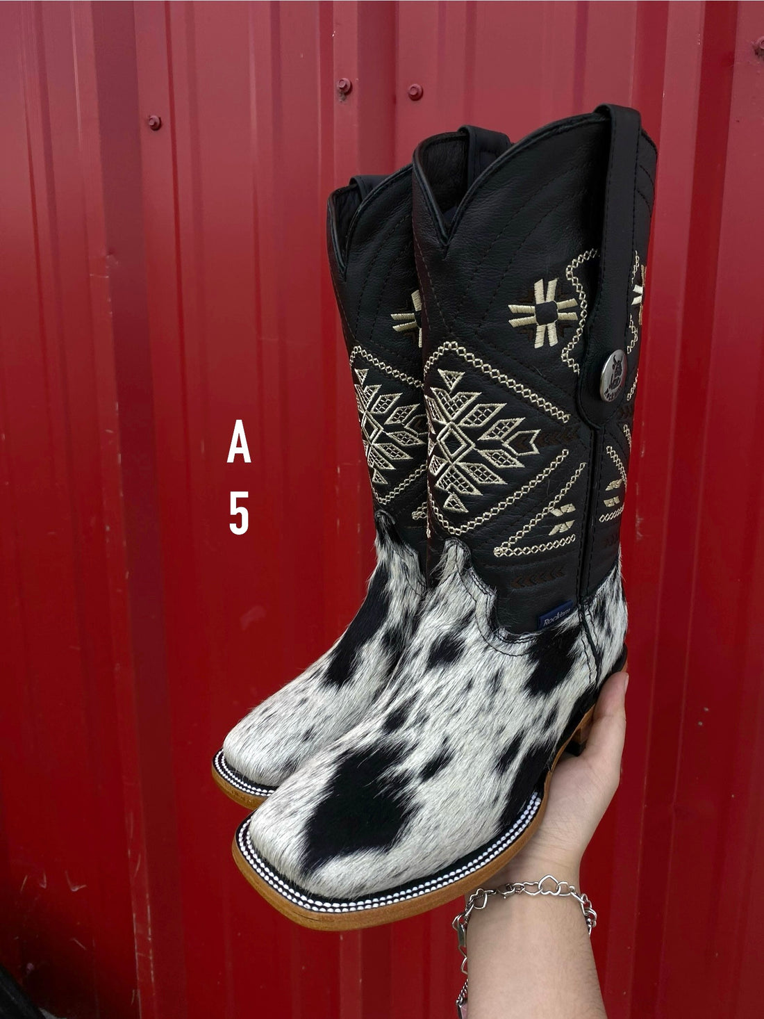 Sophia Women’s Black Cowhide Boots