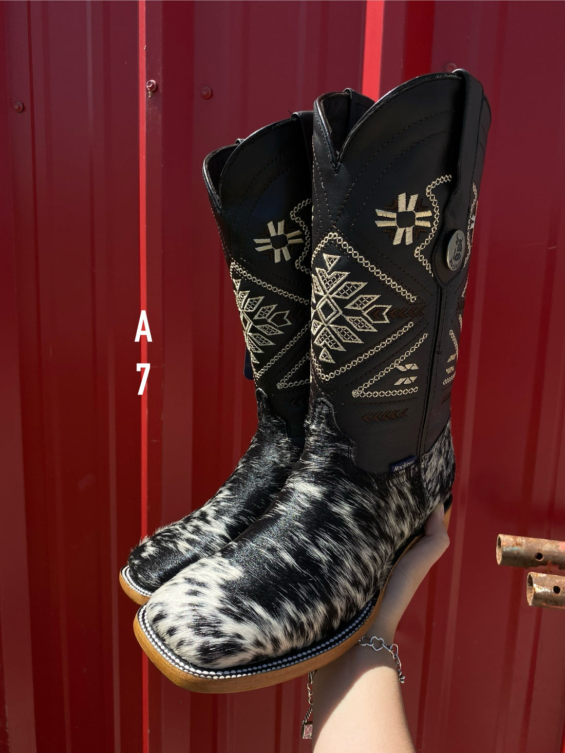 Sophia Women’s Black Cowhide Boots