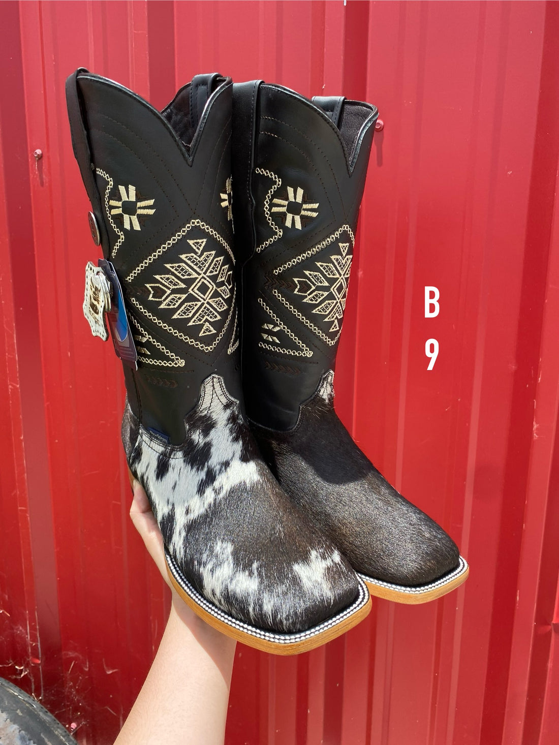 Sophia Women’s Black Cowhide Boots