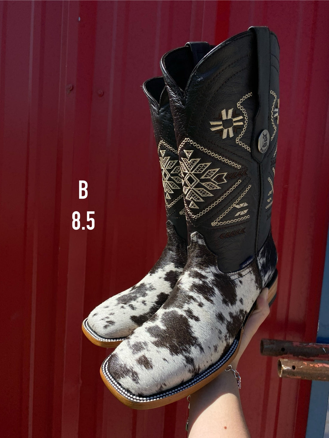 Sophia Women’s Black Cowhide Boots