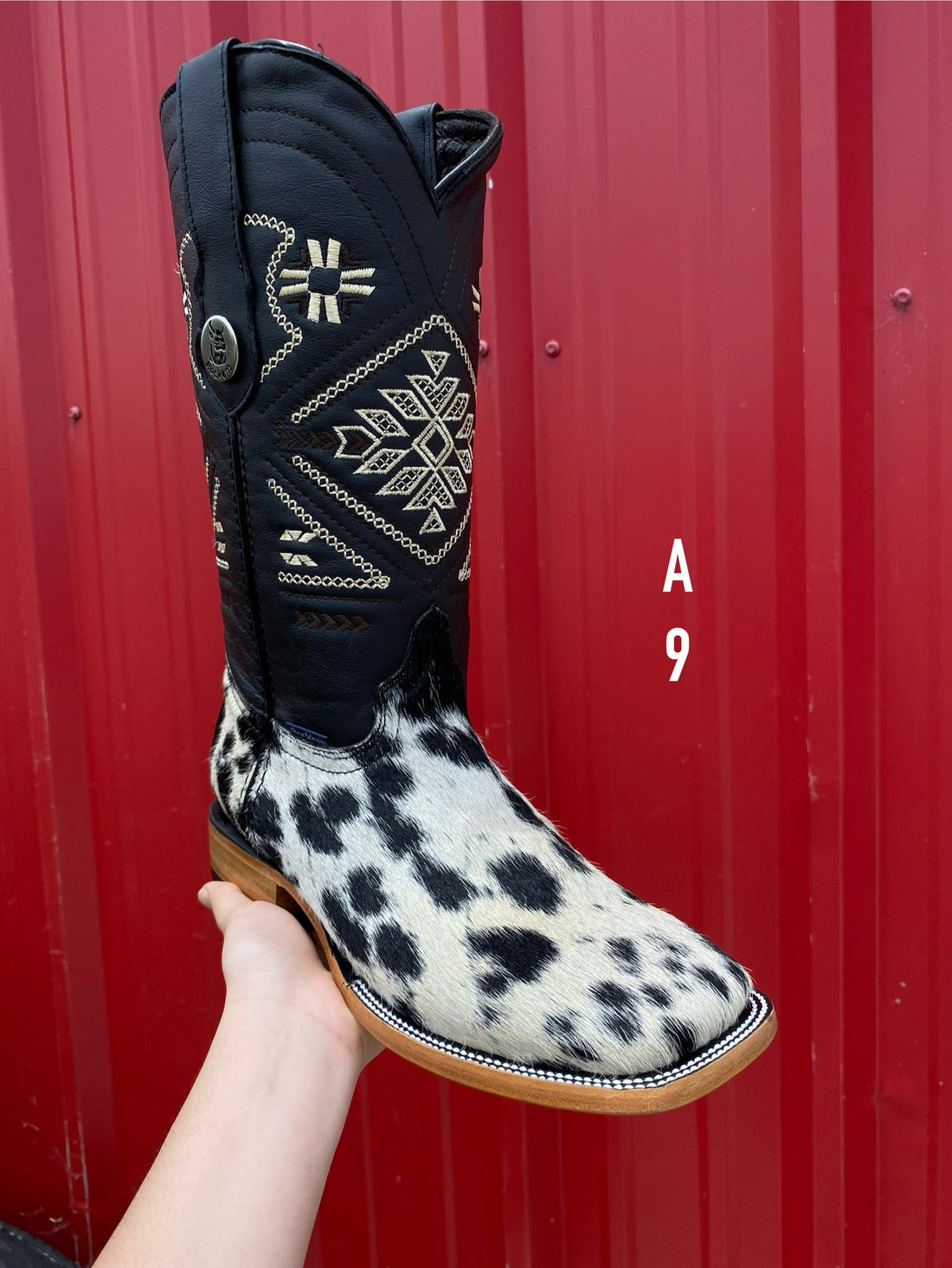 Sophia Women’s Black Cowhide Boots