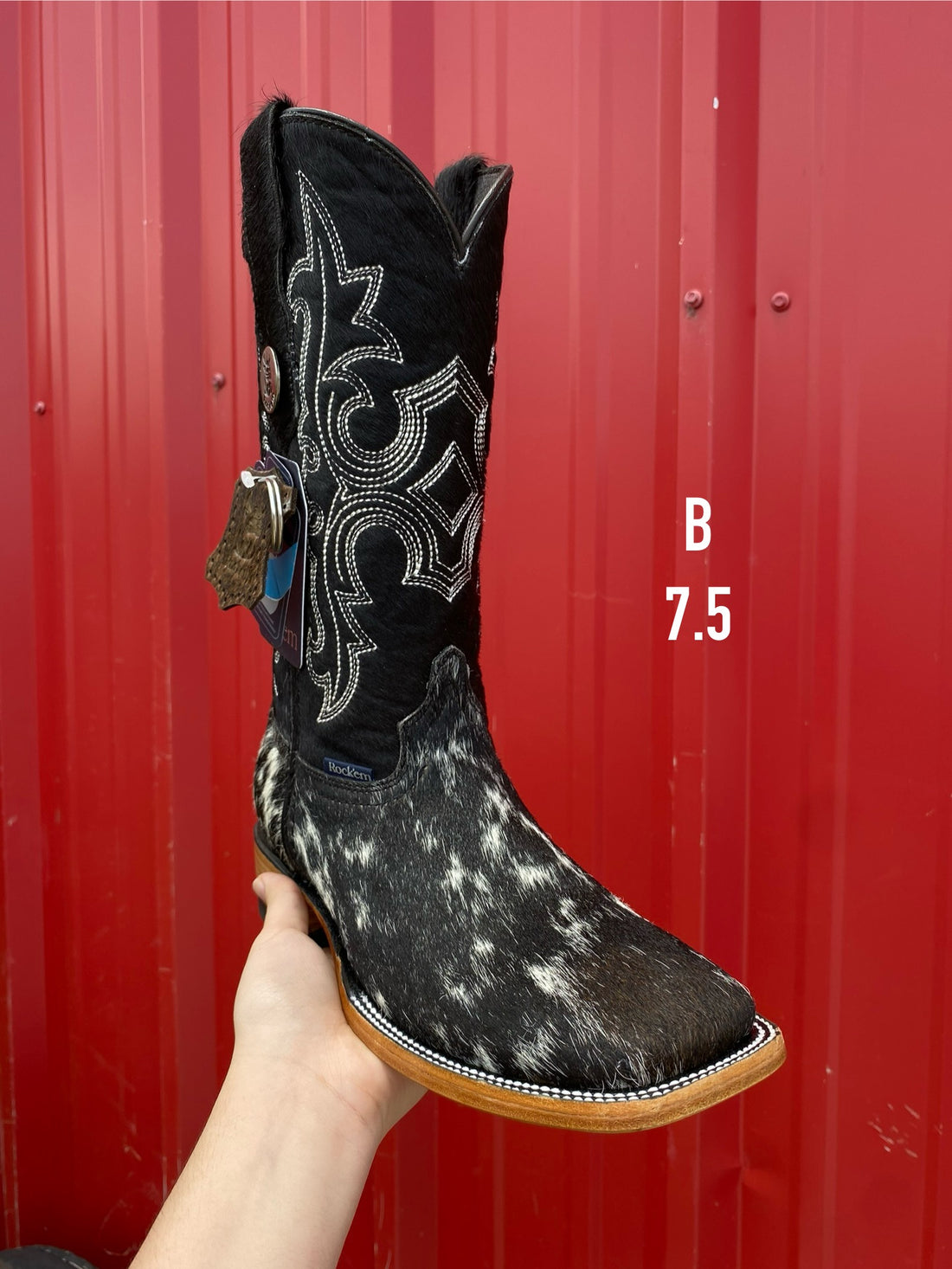 Sophia Women’s Black Cowhide Boots