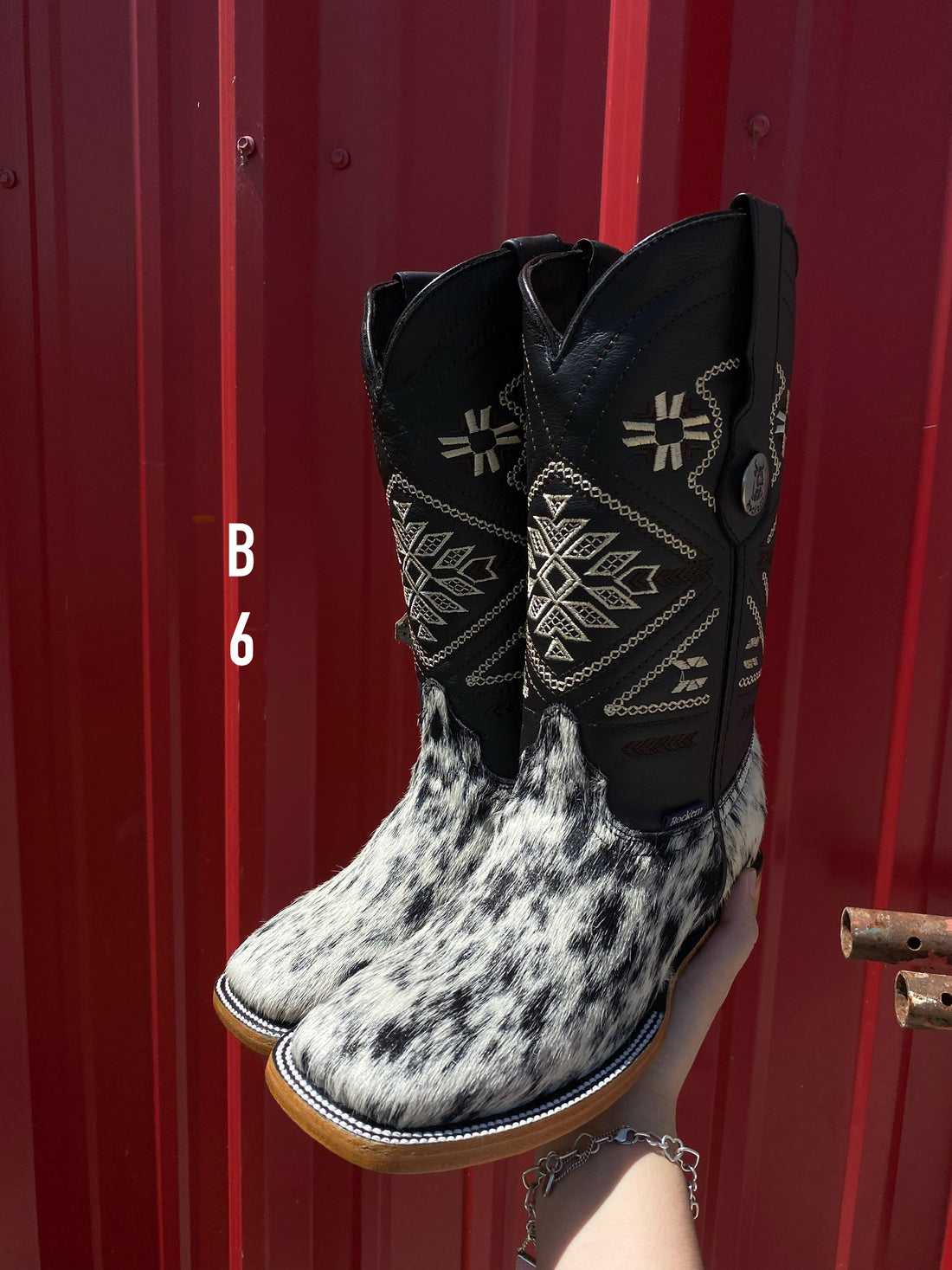 Sophia Women’s Black Cowhide Boots