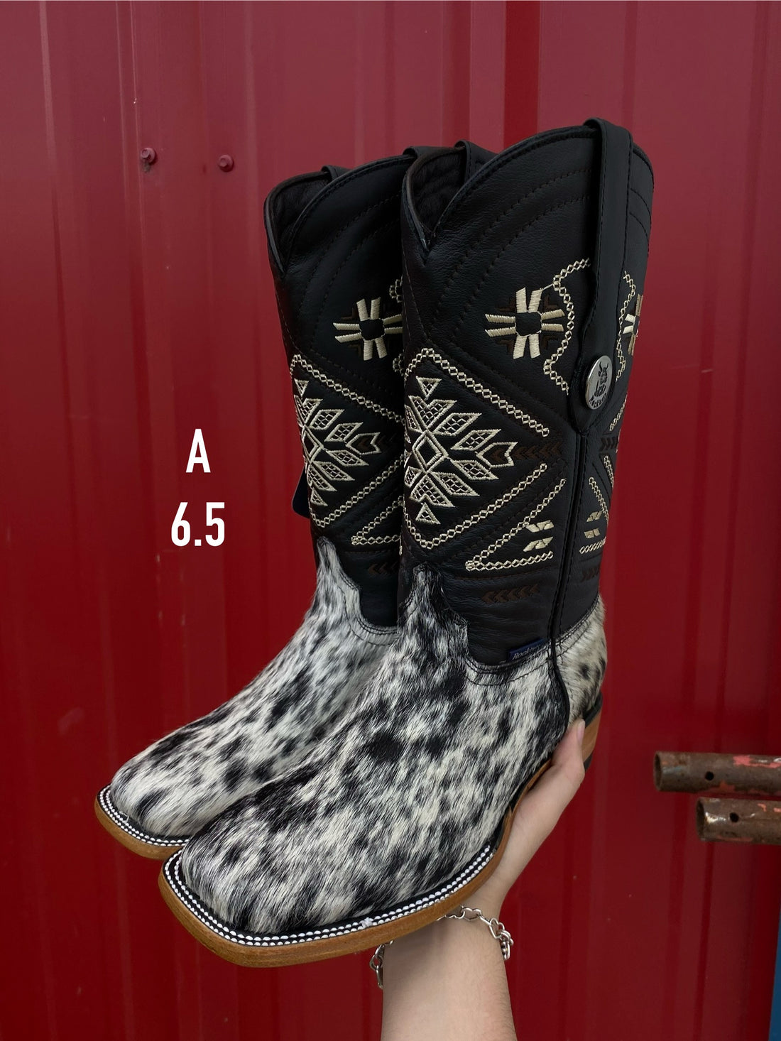 Sophia Women’s Black Cowhide Boots