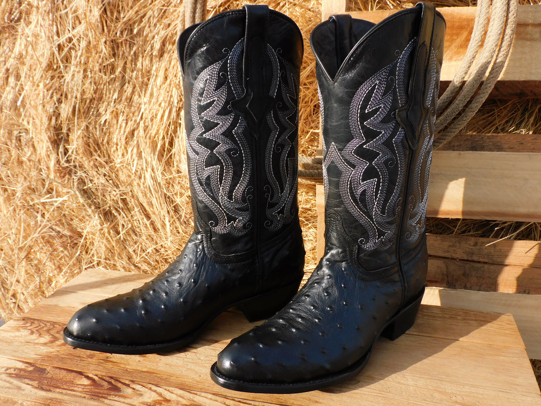 Mens Imt. Ostrich Boots #4106