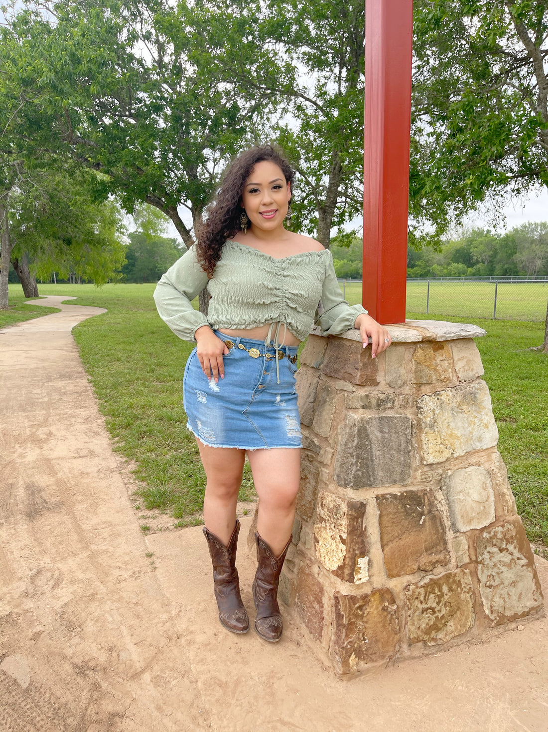 Mariana Denim Skirt (Falda)