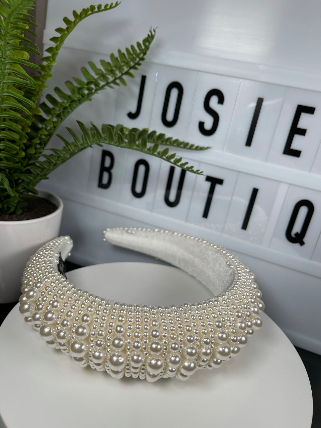 Headband W/ Pearls