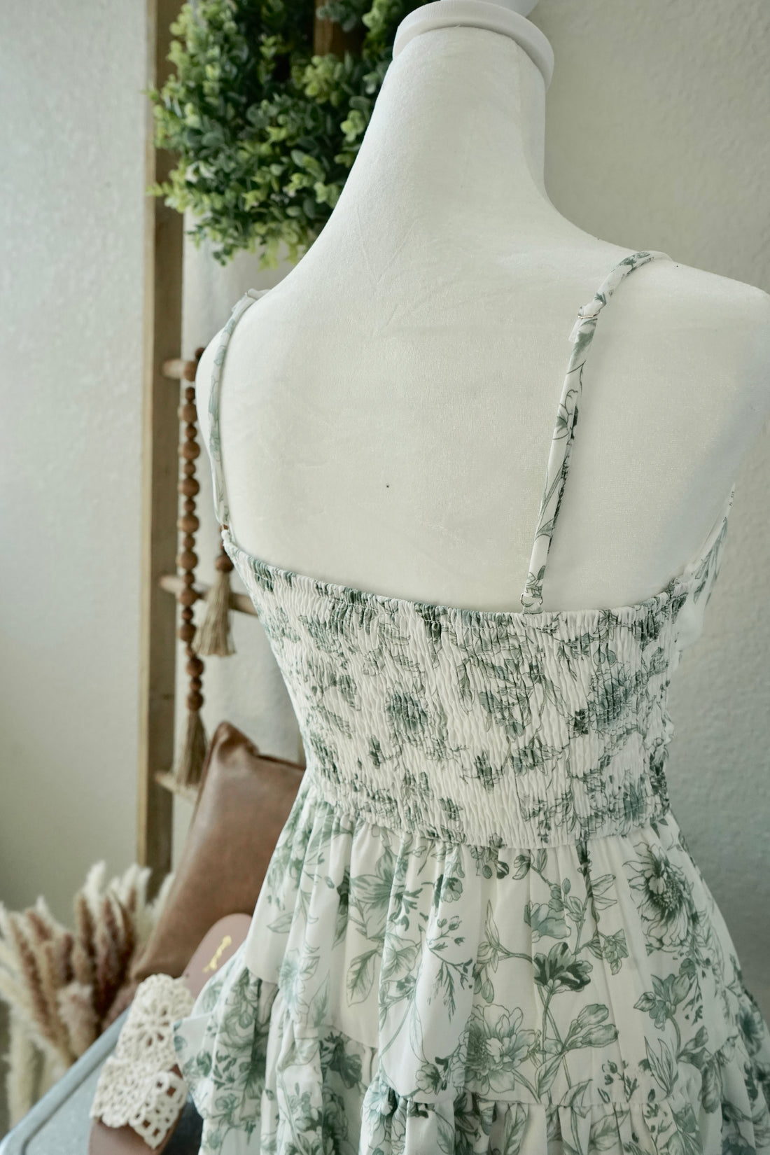 Kaylah Floral Ruffled Tiered Dress