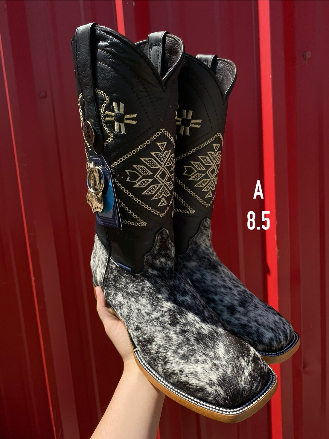 Sophia Women’s Black Cowhide Boots
