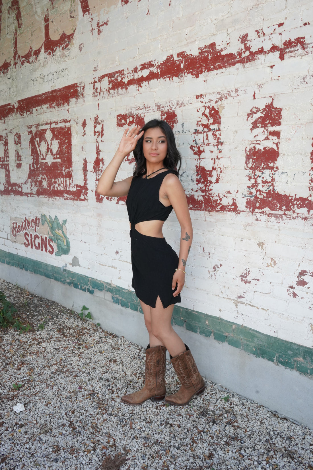 Black Cherry Knotted Detail Open Back Mini Dress Josie's Boutique & Western Wear Black Cherry Knotted Detail Open Back Mini Dress Josie's Boutique & Western Wear