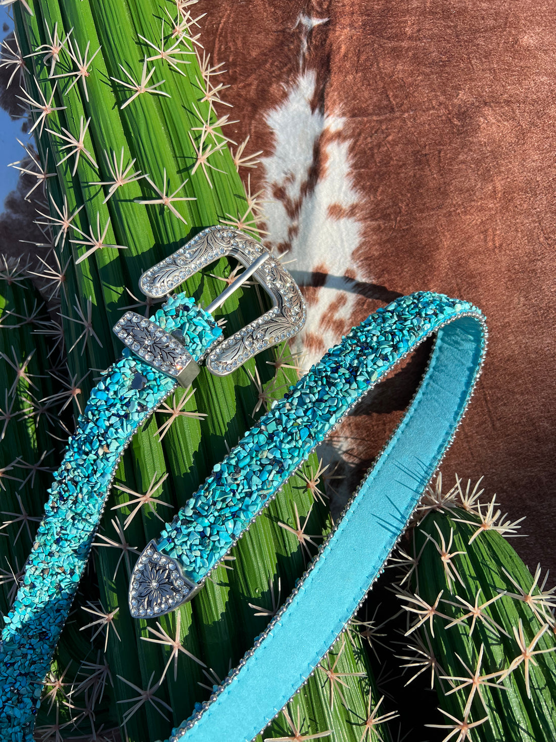 Krystal Turquoise Stone Belt
