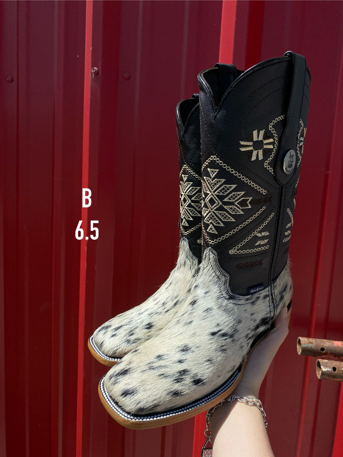 Sophia Women’s Black Cowhide Boots