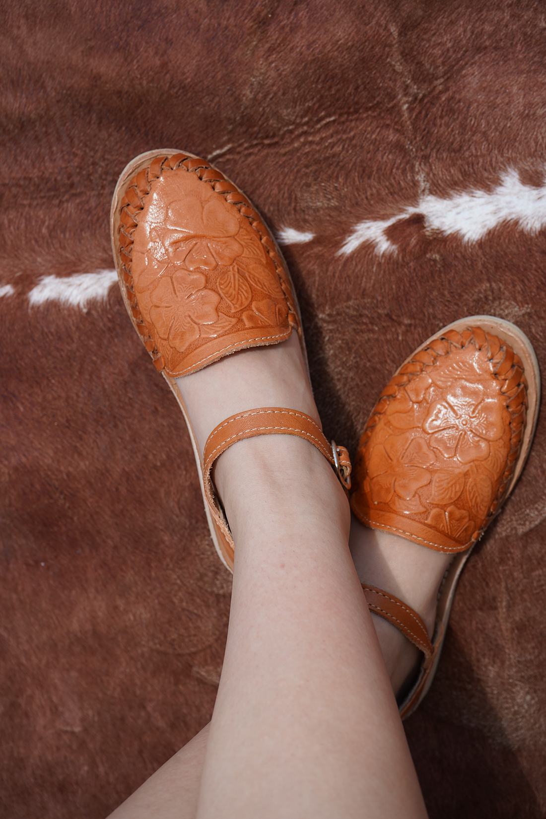 Honey Brown Huaraches