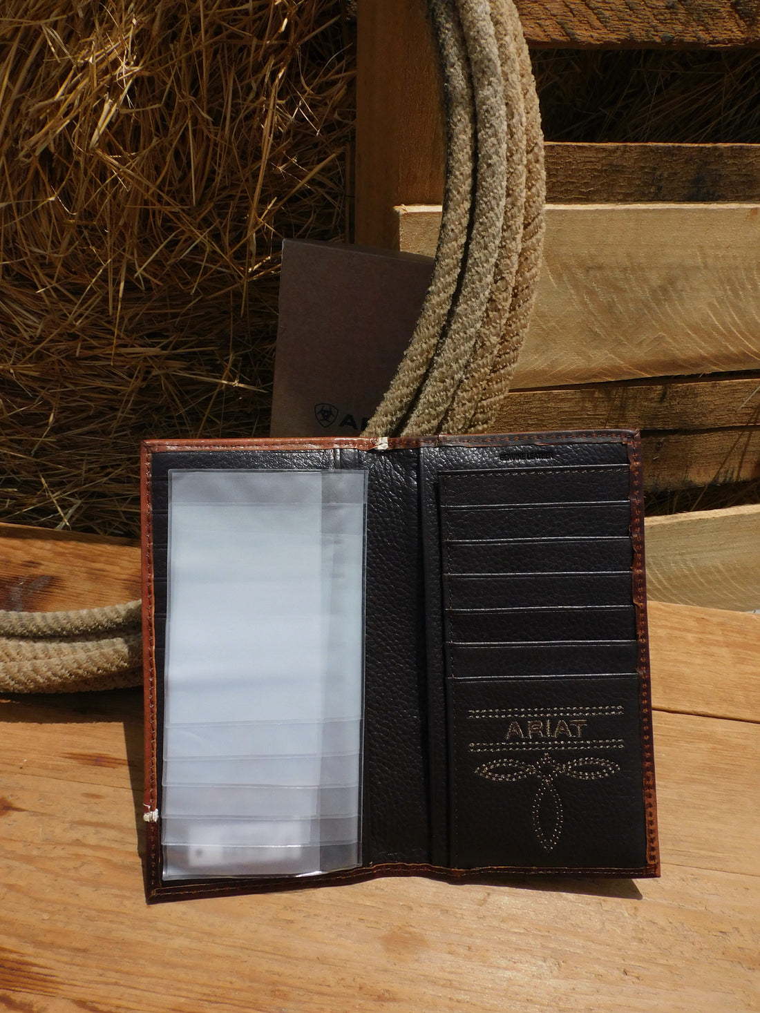 Ariat Rodeo Wallet/Checkbook Cover