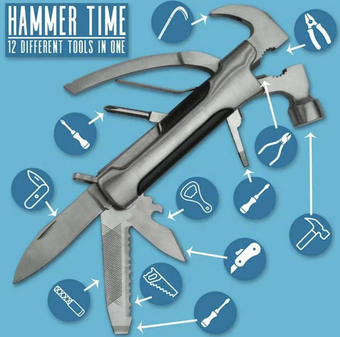 12 in 1 Hammer Time Tool